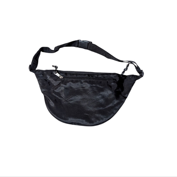 East Sport Fanny Pack Vintage Black Waist Bag Festival Retro - Picture 3 of 5